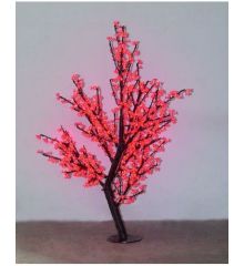 Χριστουγεννιάτικο Φωτιζόμενο Δέντρο, με Κόκκινο LED (1,4m)