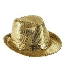 Αποκριάτικο Αξεσουάρ Καπέλο Καβουράκι (Χρυσό)