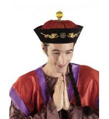 Αποκριάτικο Αξεσουάρ Καπέλο Κινέζου Παραδοσιακό