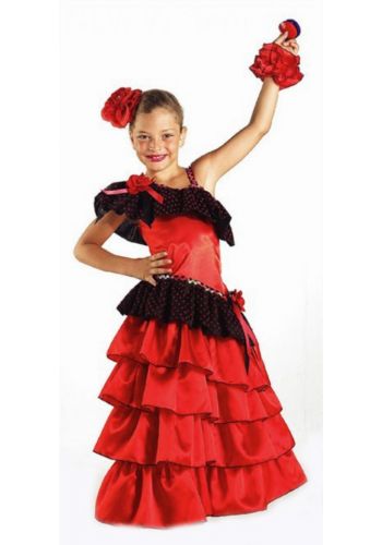Αποκριάτικη Παιδική Στολή Χορός Flamenco