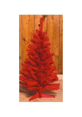Χριστουγεννιάτικο Επιτραπέζιο Δέντρο Κόκκινο (80cm)