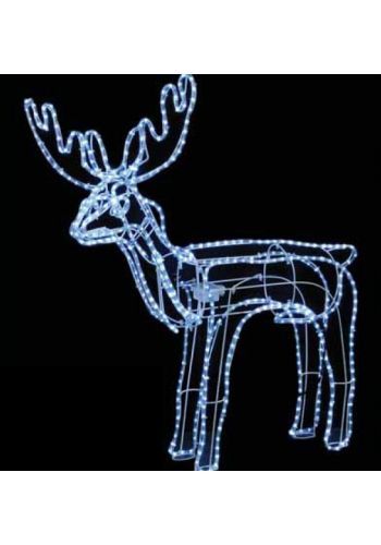 Χριστουγεννιάτικο Φωτιζόμενο Ελάφι LED με Κίνηση (1,2m)