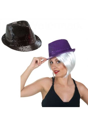 Αποκριάτικο Αξεσουάρ Καπέλο με Πούλιες (2 Χρώματα)