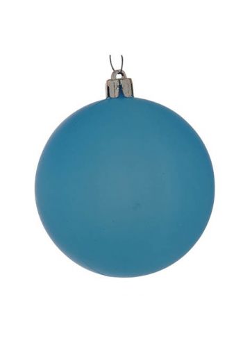 Χριστουγεννιάτικη Μπάλα Μπλε - Νέον, 8εκ
