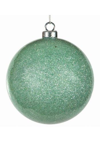 Χριστουγεννιάτικη Μπάλα Πράσινη Περλέ (8cm)