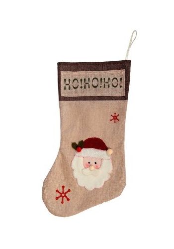 Χριστουγεννιάτικη Διακοσμητική Κάλτσα Άγιος Βασίλης