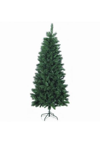 Χριστουγεννιάτικο Στενό Δέντρο PVC Slim (2,4m)