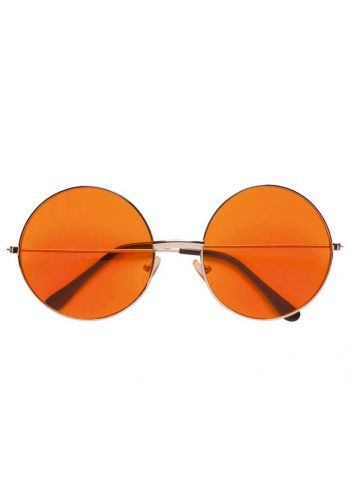 Αποκριάτικο Αξεσουάρ Πορτοκαλί Γυαλιά