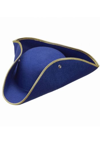 Αποκριάτικο Αξεσουάρ Μπλε Καπέλο Εποχής