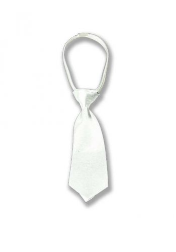 Αποκριάτικο Αξεσουάρ Λευκή Γραβάτα