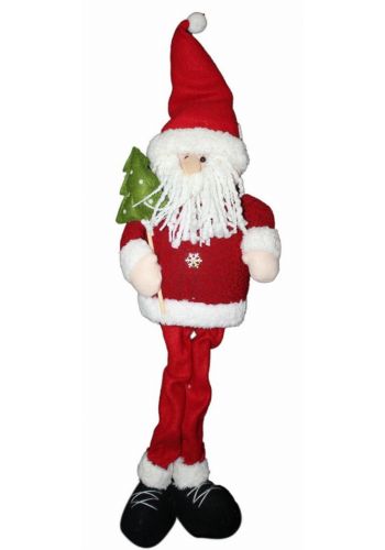 Χριστουγεννιάτικος Λούτρινος Άγιος Βασίλης, Καθιστός (80cm) - 1 Τεμάχιο