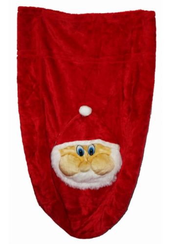 Χριστουγεννιάτικος Σάκος Άγιου Βασίλη Κόκκινος (80cm)