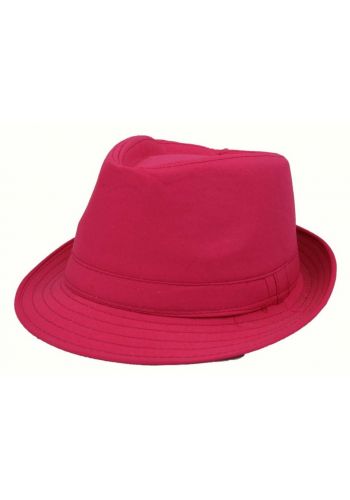 Αποκριάτικο Αξεσουάρ Φούξια Καπέλο Fedora