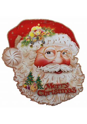 Χριστουγεννιάτικη Κάρτα 3D Άγιος Βασίλης (38cm)