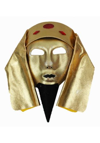 Αποκριάτικο Αξεσουάρ Χρυσή Μάσκα Φαραώ