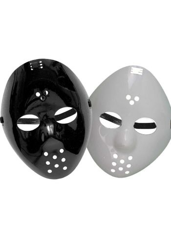 Αποκριάτικη Μάσκα του Χόκεϊ - 2 Χρώματα