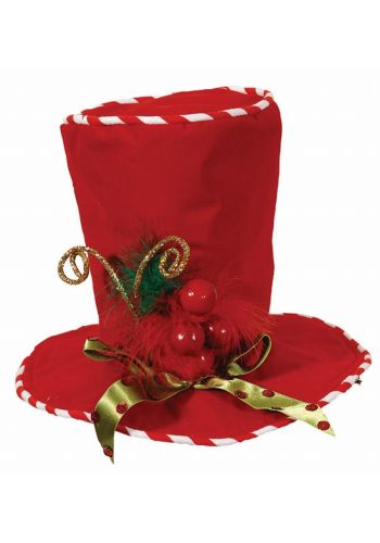 Χριστουγεννιάτικο Στολίδι Κόκκινο Καπέλο (28cm) - 1 Τεμάχιο