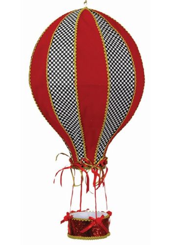 Χριστουγεννιάτικο Κρεμαστό Στολίδι Οροφής, Αερόστατο (60cm)