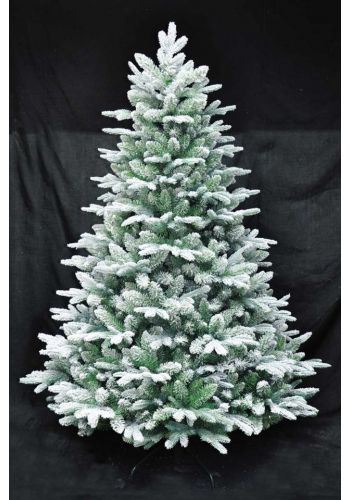Χριστουγεννιάτικο Χιονισμένο Δέντρο FLOCKED PLASTIC (1,8m)