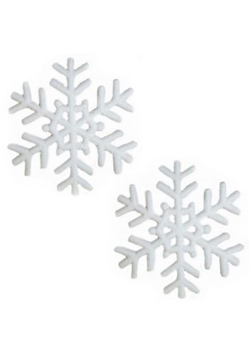 Χριστουγεννιάτικες Χιονονιφάδες Οροφής Λευκές - Σετ 2 τεμ. (29cm)