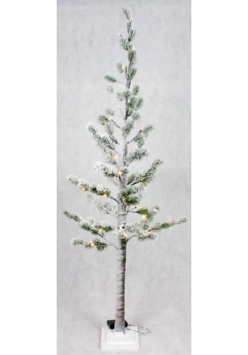 Χριστουγεννιάτικο Φωτιζόμενο Δέντρο Χιονισμένο με LED (1,5m)