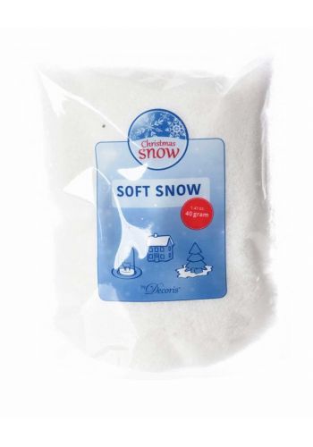 Χριστουγεννιάτικο Διακοσμητικό Τεχνητό Χιόνι Soft Snow (40gr)