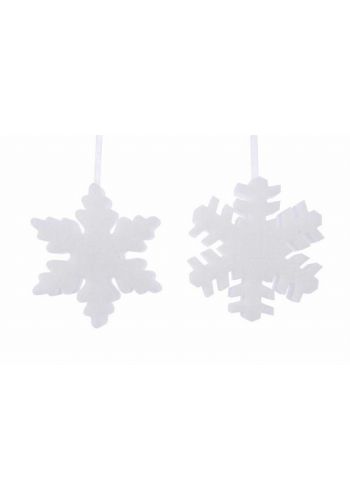 Χριστουγεννιάτικες Διακοσμητικές Χιονονιφάδες Οροφής - 2 Σχέδια (25cm)