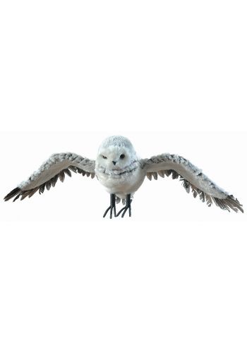 Χριστουγεννιάτικη Διακοσμητική Κουκουβάγια Λευκή, με Ανοιχτά Φτερά (72cm)
