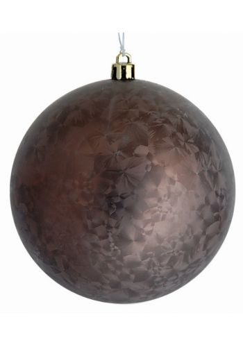 Χριστουγεννιάτικη Μπάλα Μπρονζέ Αντικέ (8cm)