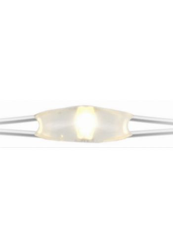 100 Λευκά Θερμά Φωτάκια LED Copper Μπαταρίας (5m)