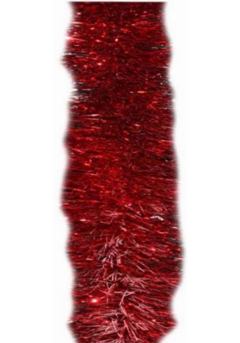 Χριστουγεννιάτικη Γιρλάντα Κόκκινη Μεταλιζέ (250cm)