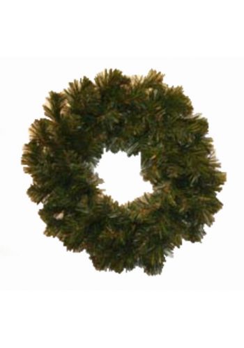 Χριστουγεννιάτικο Διακοσμητικό Στεφάνι Πράσινο (50cm)