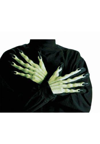 Αποκριάτικο Αξεσουάρ Τρισδιάστατα Γάντια Μάγισσας