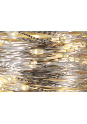 120 Λευκά Θερμά Φωτάκια LED Copper Εξωτερικού Χώρου (12m)