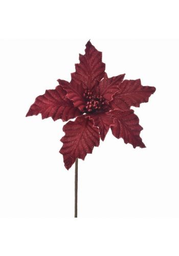 Χριστουγεννιάτικο Λουλούδι Αλεξανδρινό Κόκκινο (50cm)