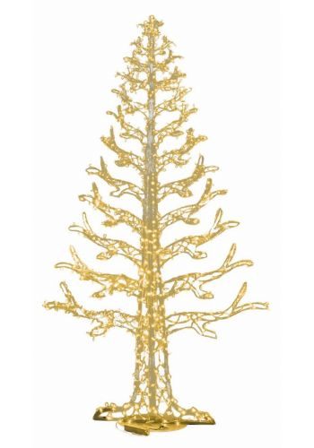 Χριστουγεννιάτικο Φωτιζόμενο Δέντρο CRYSTAL GOLD με 684 Flash LED (4m)