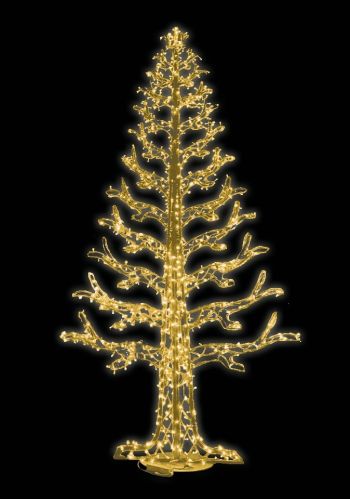Χριστουγεννιάτικο Φωτιζόμενο Δέντρο CRYSTAL GOLD με 684 Flash LED (4m)