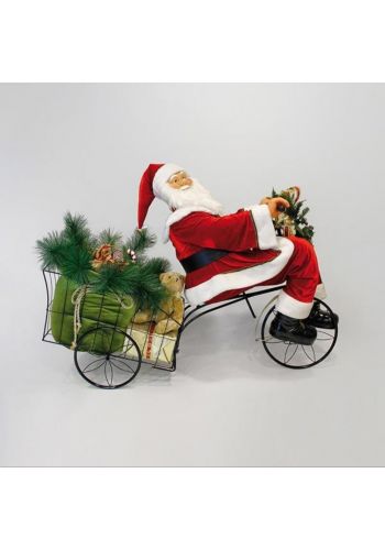 Χριστουγεννιάτικος Άγιος Βασίλης - Τρίκυκλο  (150cm)