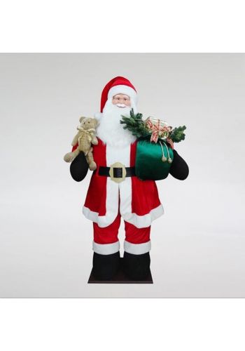 Χριστουγεννιάτικος Άγιος Βασίλης με Αυτόματο Φούσκωμα (250cm)