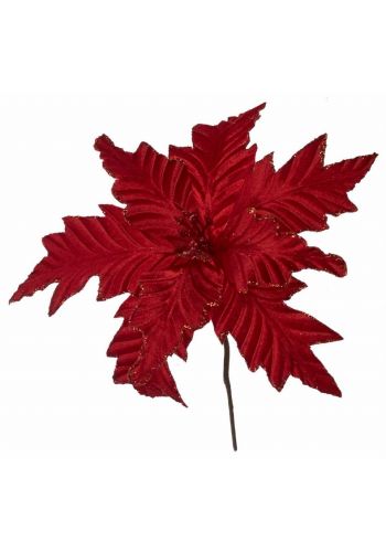 Χριστουγεννιάτικο Λουλούδι Κόκκινο Αλεξανδρινό (25cm)