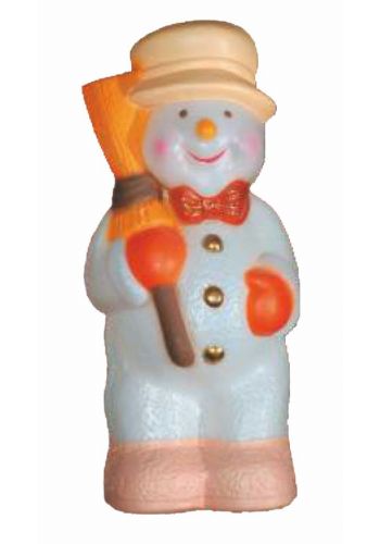 Χριστουγεννιάτικο Φωτιζόμενο Γλυπτό Χιονάνθρωπος (60cm)