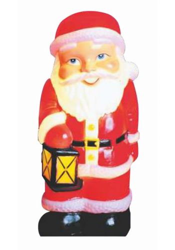 Χριστουγεννιάτικο Φωτιζόμενο Γλυπτό Άγιος Βασίλης (60cm)