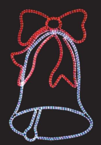Χριστουγεννιάτικη Επιστύλια Καμπάνα με Φωτοσωλήνα LED (1.55m)