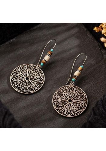 Αποκριάτικο Αξεσουάρ Σκουλαρίκια Mandala Earring - Σετ 2 τεμ.