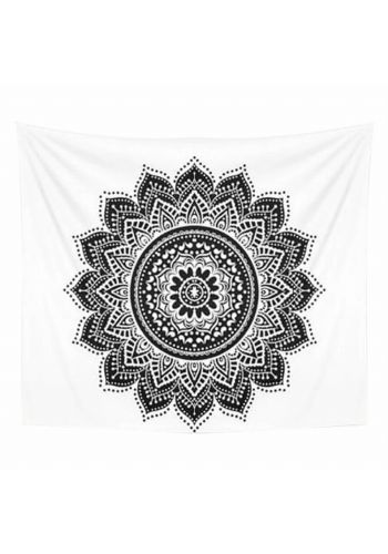 Αποκριάτικο Αξεσουάρ Πανί White Mandala (147cm)