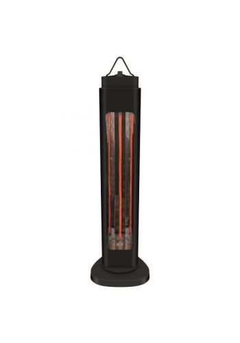 Σόμπα Πύργος EUROLAMP 1200W Περιστρεφόμενος Carbon Tube