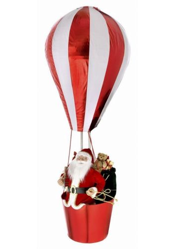 Χριστουγεννιάτικο Αερόστατο Οροφής Κόκκινο (3m)