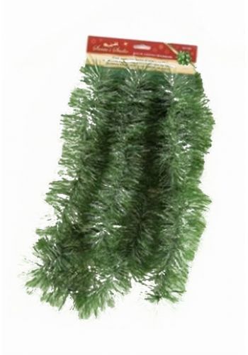 Χριστουγεννιάτικη Διακοσμητική Γιρλάντα Χιονισμένη (274cm)