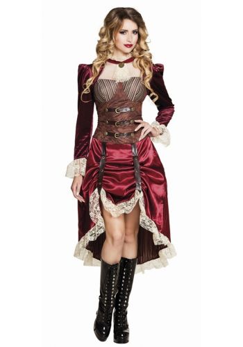 Αποκριάτικη Στολή Lady Steampunk