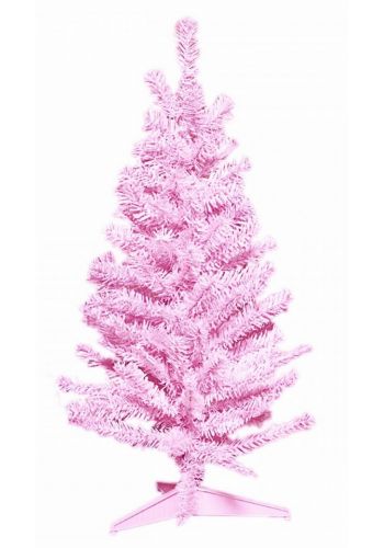 Χριστουγεννιάτικο Επιτραπέζιο Δέντρο Ροζ (80cm)